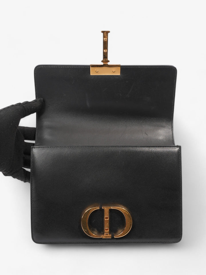 Christian Dior 30 Montaigne Black Leather