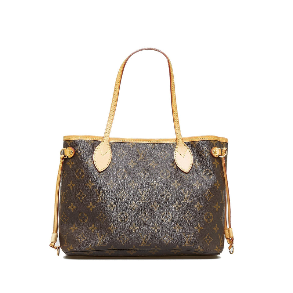 Louis Vuitton Monogram Neverfull PM Brown Tote