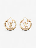 Louis Vuitton Louise Earrings Gold Base Metal PM