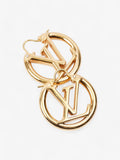Louis Vuitton Louise Earrings Gold Base Metal PM
