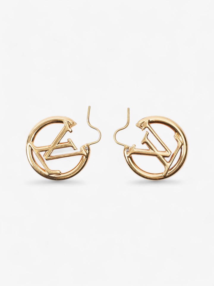 Louis Vuitton Louise Earrings Gold Base Metal PM