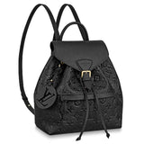 Louis Vuitton LV Unisex Montsouris Backpack Monogram Empreinte Embossed Leather