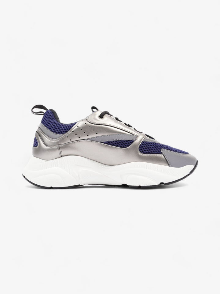 Christian Dior B22 White / Navy Blue / Silver Mesh EU 42 UK 8