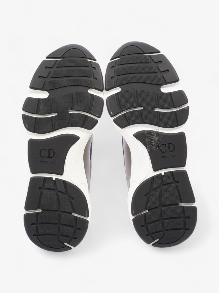 Christian Dior B22 White / Navy Blue / Silver Mesh EU 42 UK 8