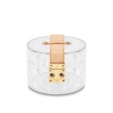 Louis Vuitton CLEAR MONOGRAM PRINT SCOTT BOX CASE