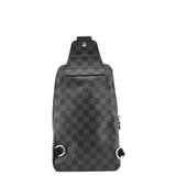 Louis Vuitton Avenue Sling Damier Graphite Backpack Bag Black