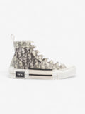 Christian Dior B23 High Top White / Black Mesh EU 40.5 UK 7.5