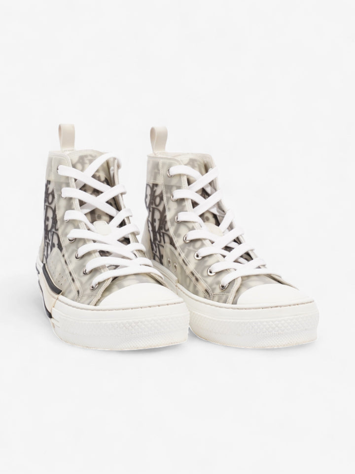 Christian Dior B23 High Top White / Black Mesh EU 40.5 UK 7.5