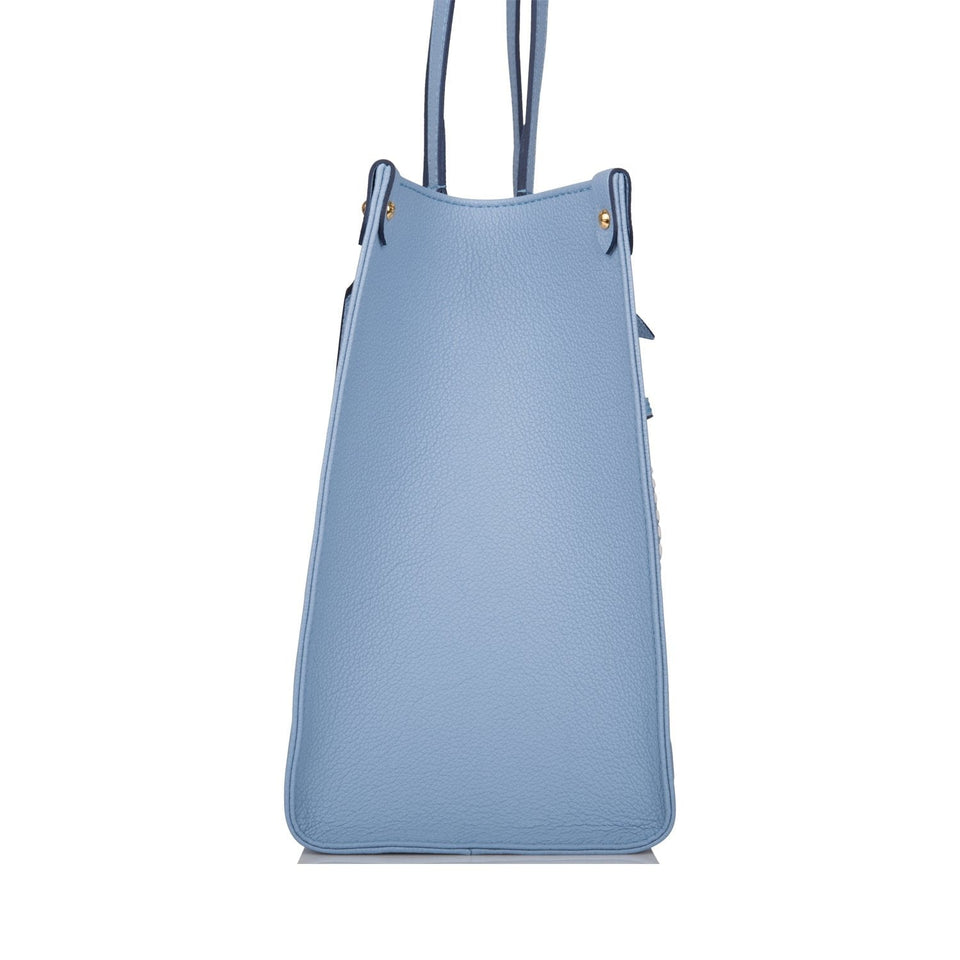Louis Vuitton Summer Blue By The Pool Empreinte Giant Monogram OnTheGo MM Tote