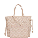 Louis Vuitton Stardust Pale Beige Monogram Empreinte Neverfull MM Tote