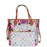 Louis Vuitton LV Garden Metallic Monogram Neverfull MM Tote