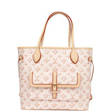 Louis Vuitton Fall For You Beige Clair Monogram Neverfull MM Tote
