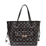 Louis Vuitton Fall For You Black Monogram Neverfull MM Tote