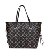 Louis Vuitton Fall For You Black Monogram Neverfull MM Tote
