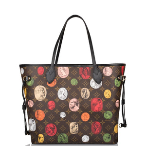 Louis Vuitton x Fornasetti Cameo Monogram Neverfull MM Tote