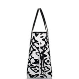 Louis Vuitton x UF Black and White Tufted Monogram Neverfull MM Tote