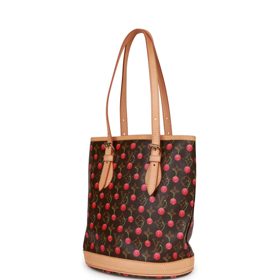 Louis Vuitton Cherry Cerises Monogram Bucket Bag PM