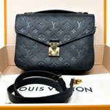 Louis Vuitton Empreinte Pochette Metis Black Clutch
