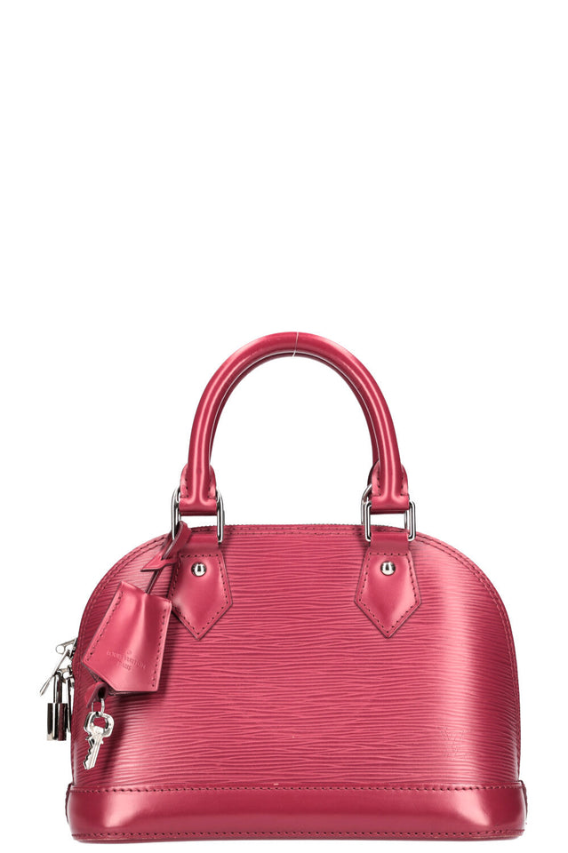Louis Vuitton Alma BB Epi Fuchsia Handbag