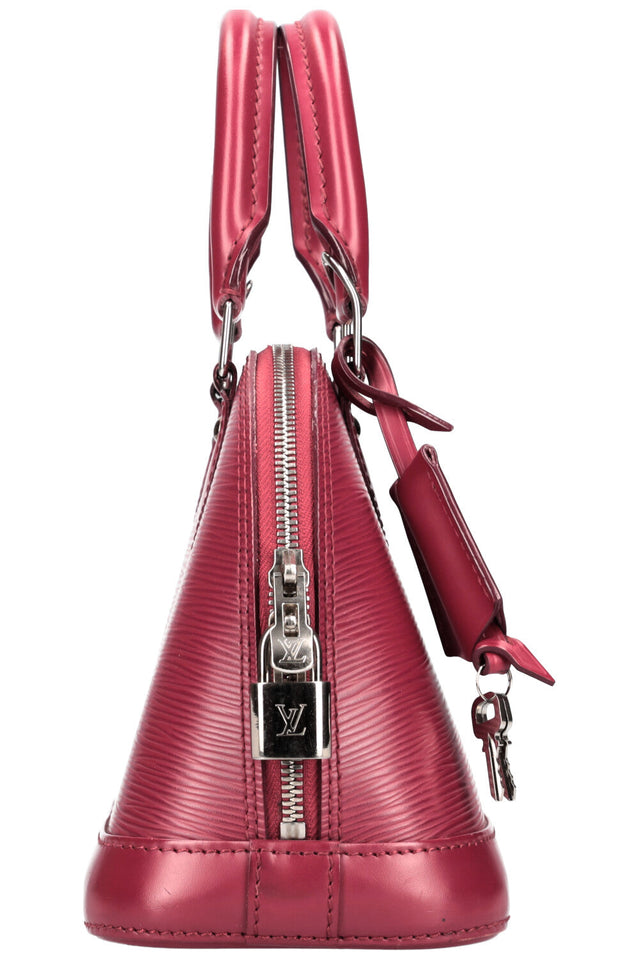 Louis Vuitton Alma BB Epi Fuchsia Handbag