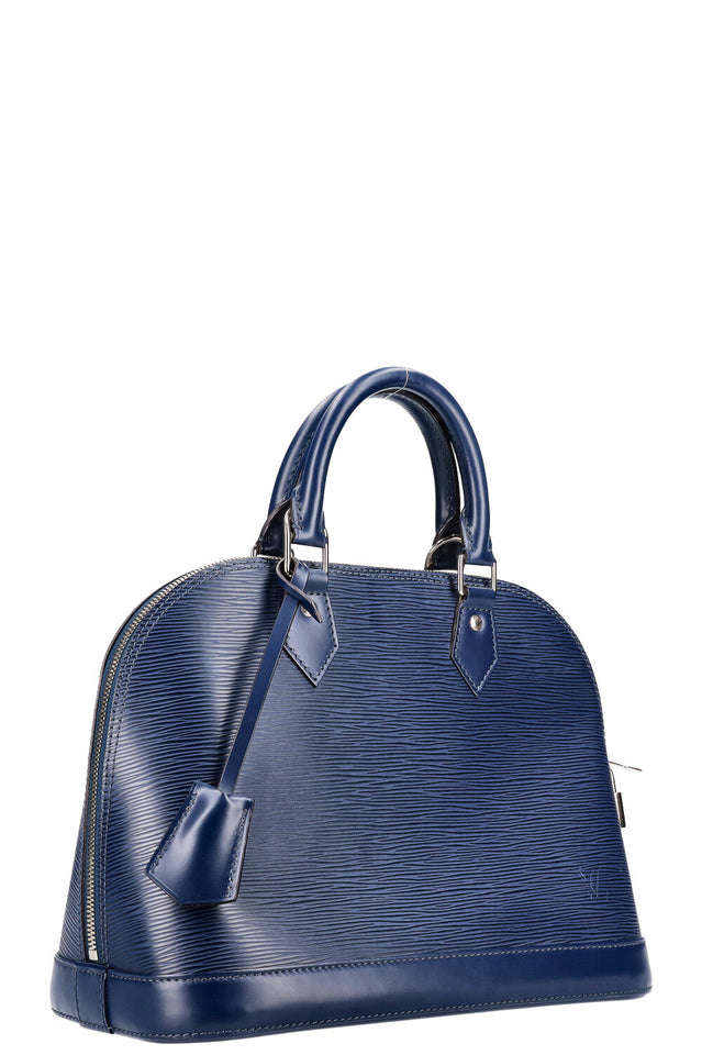 Louis Vuitton Alma PM Epi Indigo Handbag