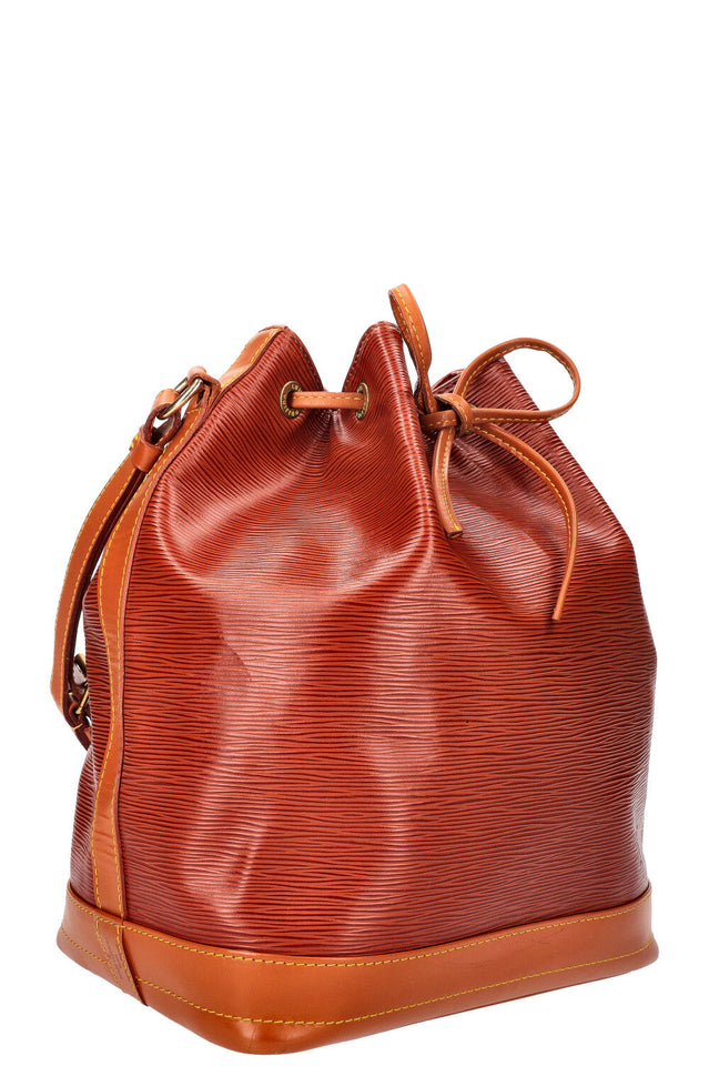 Louis Vuitton Grand Sac Noe Epi Cognac Handbag