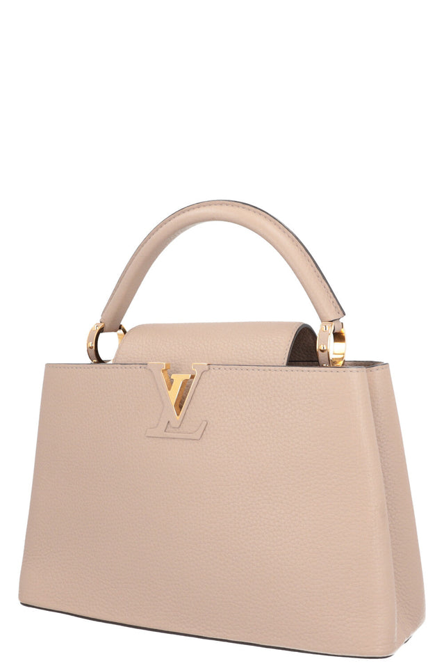 Louis Vuitton Capucines MM Bag Galet