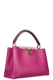 Louis Vuitton Capucines MM Tricolor Pink Handbag