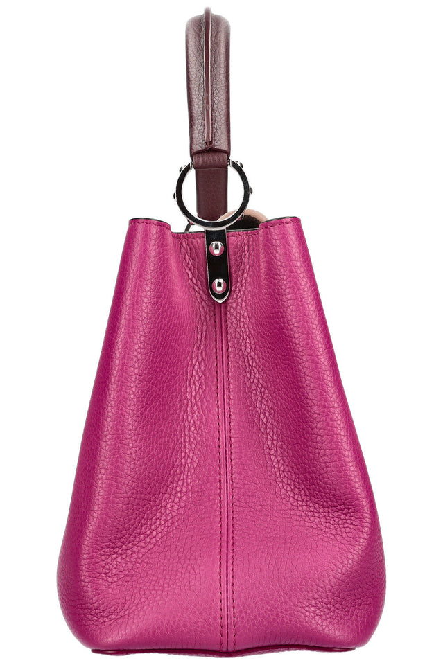 Louis Vuitton Capucines MM Tricolor Pink Handbag