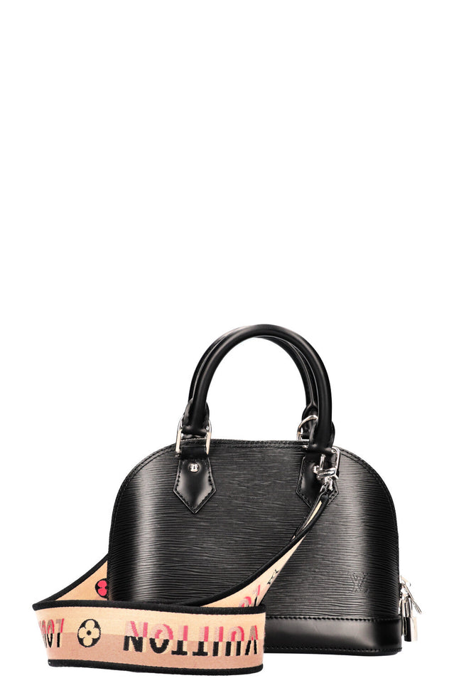 Louis Vuitton Alma BB Epi Black Handbag