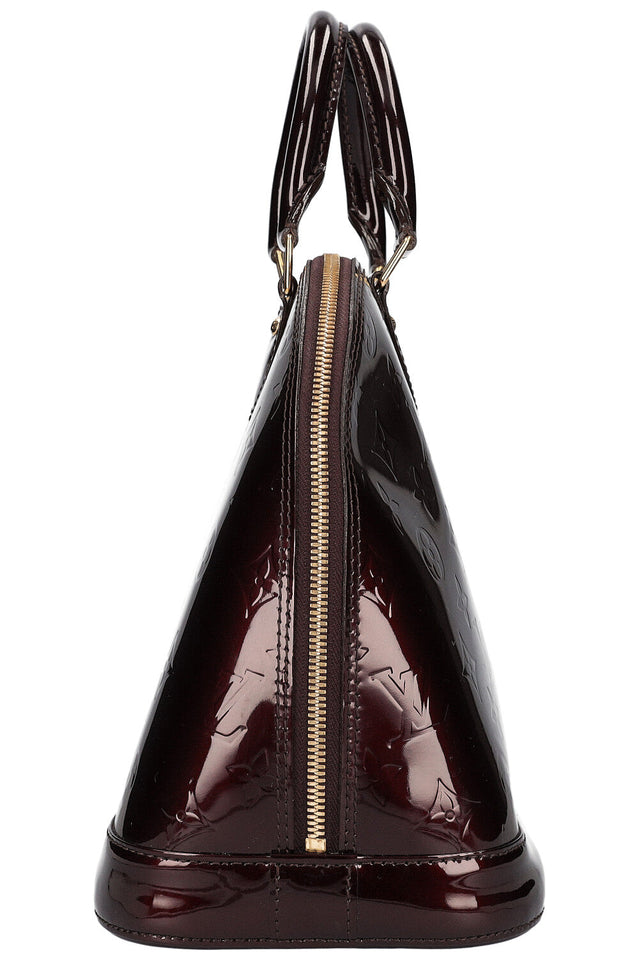 Louis Vuitton Alma PM Vernis Amarante Handbag