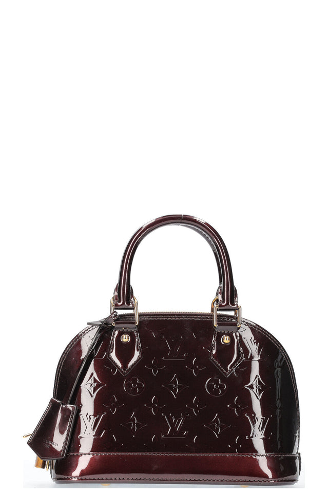 Louis Vuitton Alma BB MNG Vernis Amarante 2012 Handbag