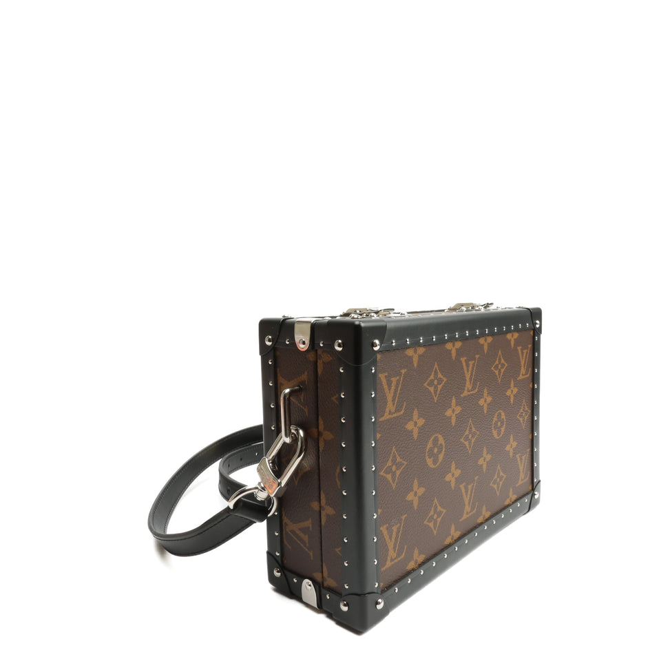 Louis Vuitton Monogram Macassar Clutch Box