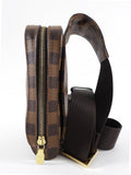 Louis Vuitton Brown Damier Ebene Geronimos Body / Belt Bag
