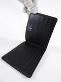 Louis Vuitton Black Taiga Leather Bifold Slim Wallet
