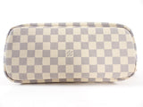 Louis Vuitton Damier Azur Neverfull MM Tote Bag with Insert