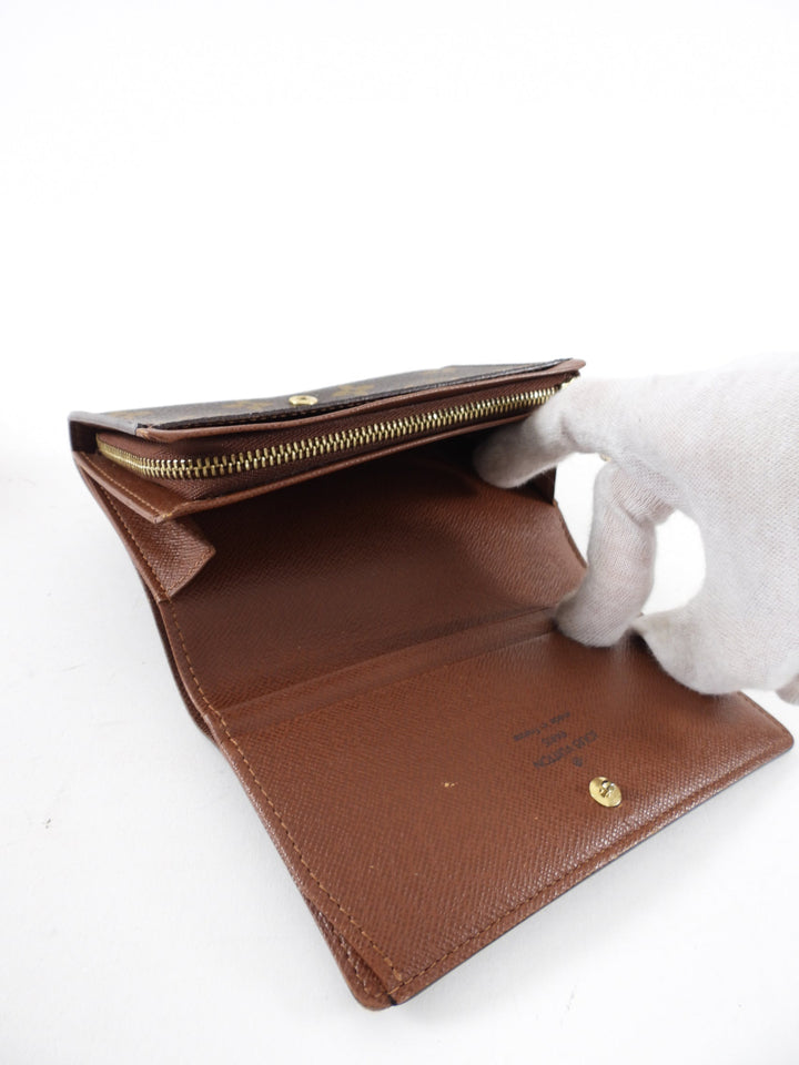 Louis Vuitton Monogram Porte-Monnaie Tresor Compact Wallet