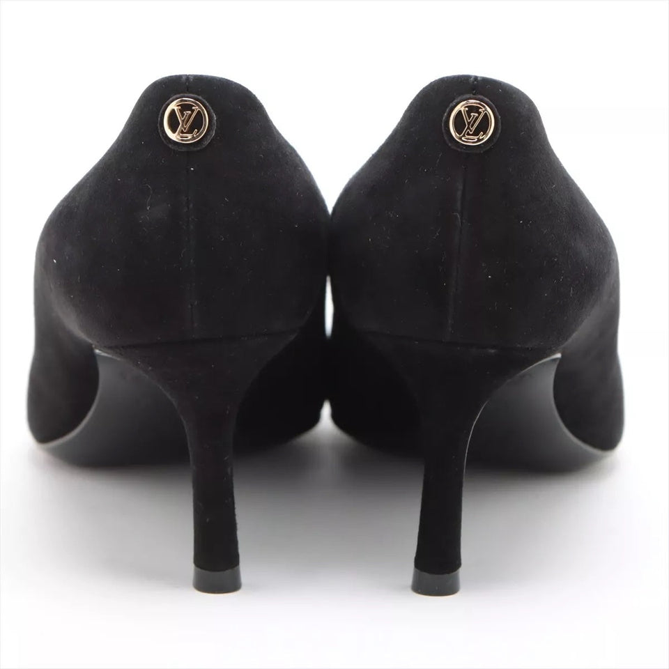 Louis Vuitton 16 YEAR LEATHER X SUEDE PUMPS