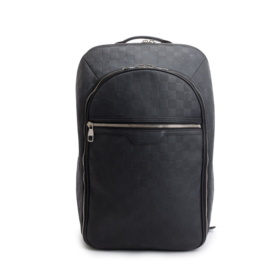 Louis Vuitton Black Damier Inifni Micahel Backpack