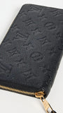 Louis Vuitton MONOGRAM EMPREINTE LEATHER ZIPPY WALLET
