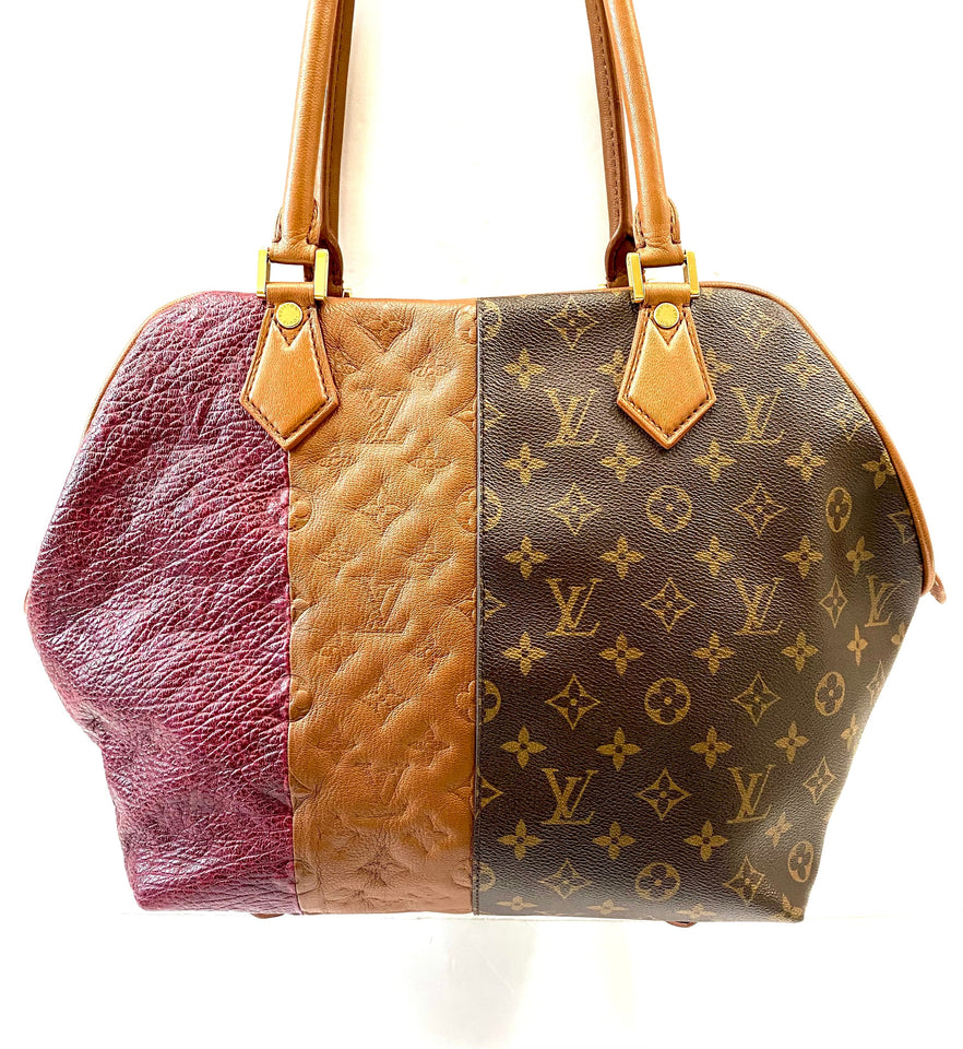 Louis Vuitton BLOCKS ZIPPED LIMITED EDITION BAG