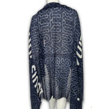 Louis Vuitton MONOGRAM CASHMERE SILK SCARF SHAWL