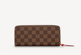Louis Vuitton CLÉMENCE WALLET DAMIER EBENY CHERRY