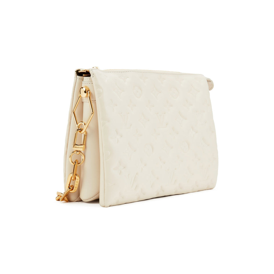 Louis Vuitton MONOGRAM PUFFY LAMBSKIN COUSSIN PM BAG