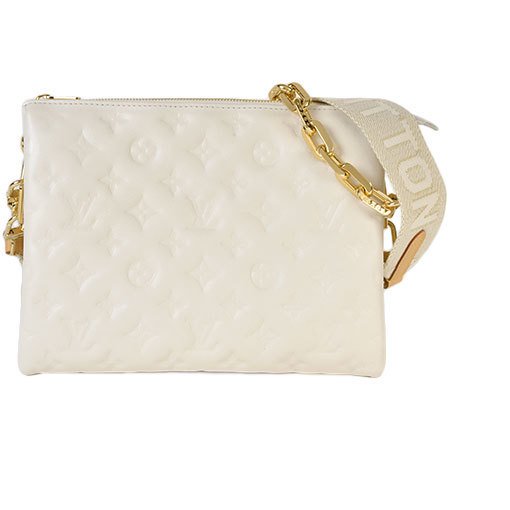 Louis Vuitton MONOGRAM PUFFY LAMBSKIN COUSSIN PM BAG