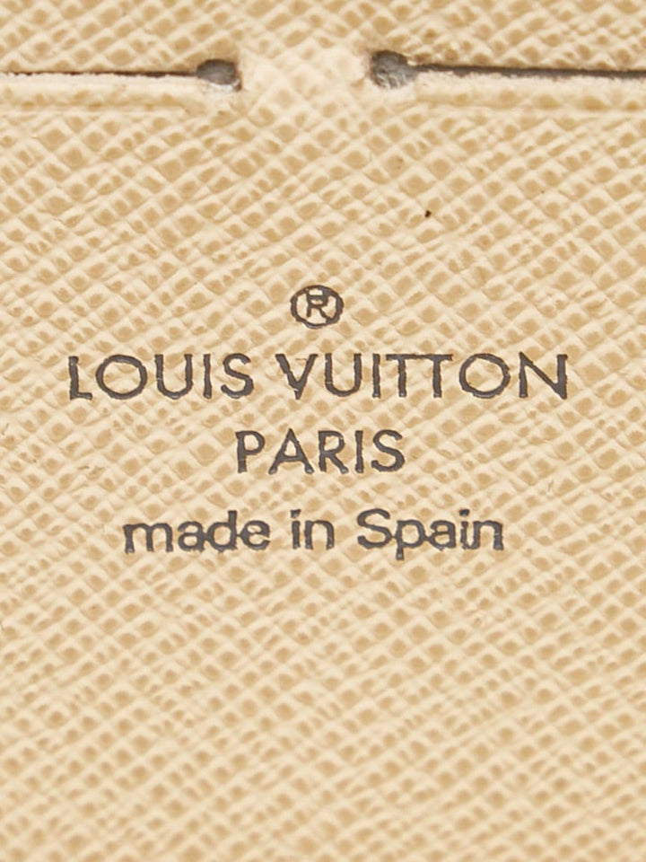 Louis Vuitton DAMIER AZUR INSOLITE ZIPPY WALLET
