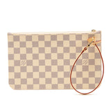 Louis Vuitton DAMIER AZUR NEVERFULL MM GM POCHETTE