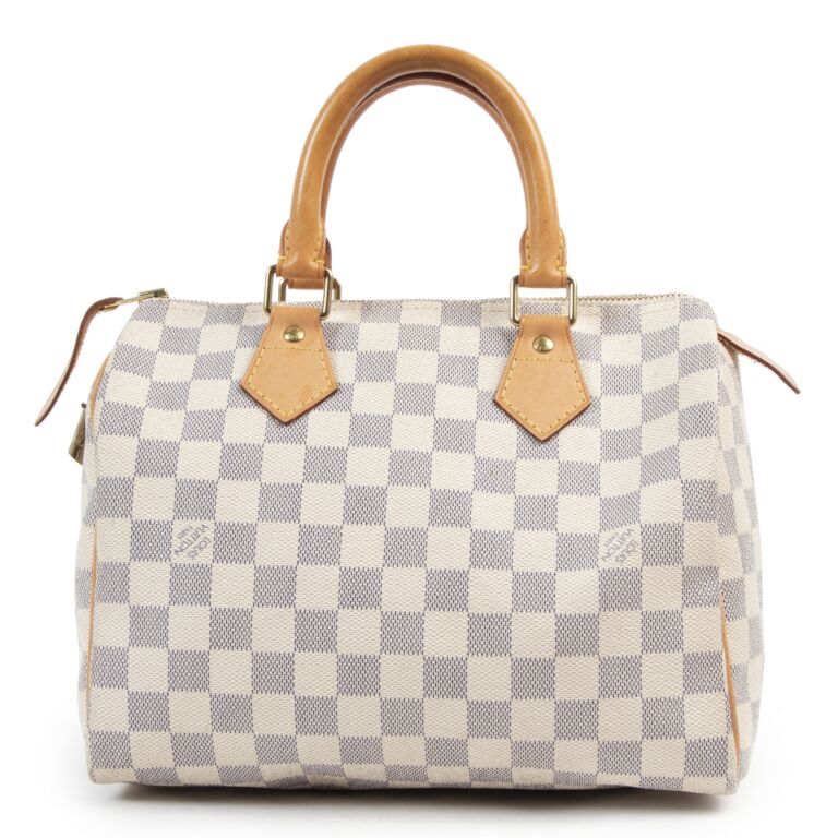 Louis Vuitton DAMIER AZUR SPEEDY 25 Handbag