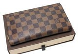 Louis Vuitton DAMIER EBENE PORTE MONNAIE ZIPPY WALLET