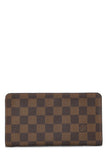 Louis Vuitton DAMIER EBENE PORTE MONNAIE ZIPPY WALLET